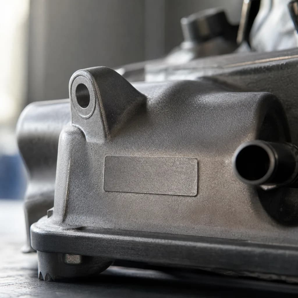 Used genuine OEM car part with part number label